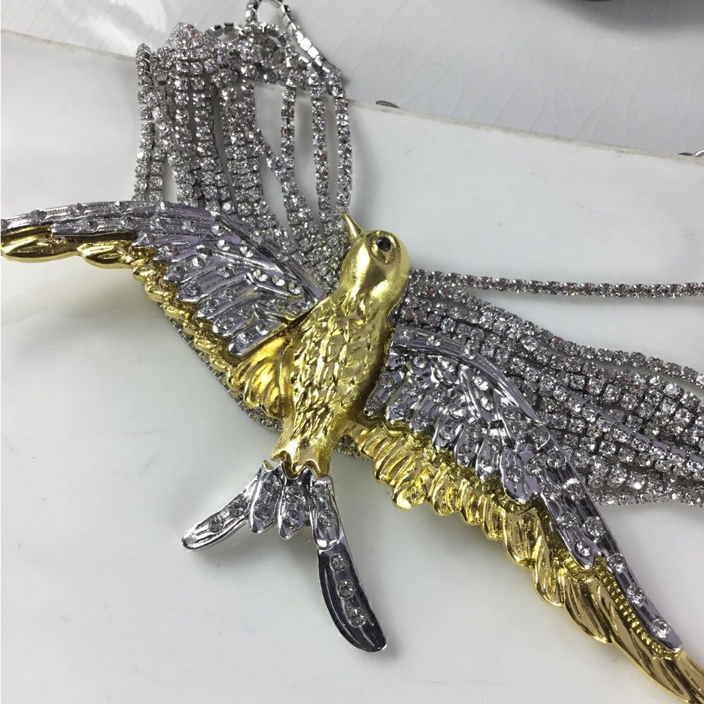 Zara Swan Choker Necklace - Picture 10 of 16